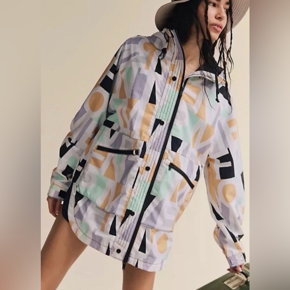 FP Movement Singin In The Rain Printed Packable Jacket - Picture 3 of 15